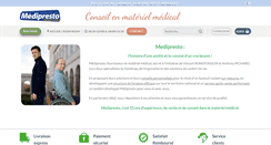 Desktop Screenshot of medipresto.com